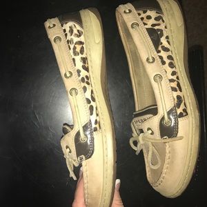 Women’s Sperry cheetah print